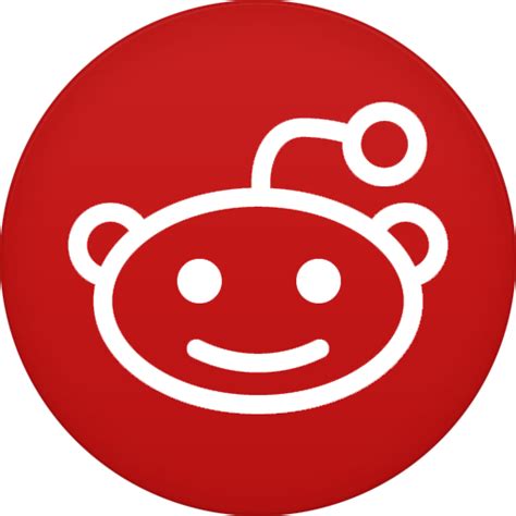 Red Circle Reddit Icon Png Transparent Background Free Download 25853