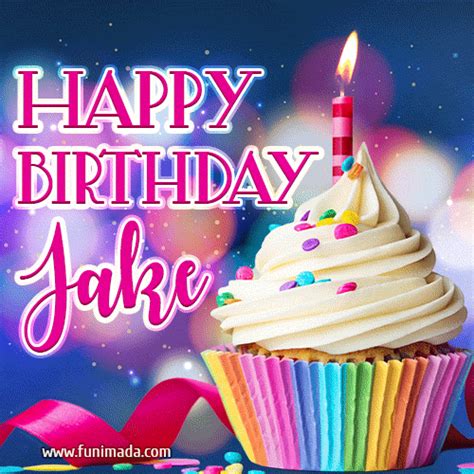 Happy Birthday Jake Lovely Animated 