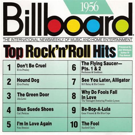 Billboard Top Rock N Roll Hits 1956 Mp3 Buy Full Tracklist