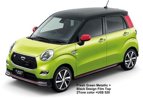 New Daihatsu Cast Sport Body Colors Photo Exterior Colour Picture