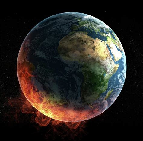 Global Warming Photograph by Andrzej Wojcicki/science Photo Library