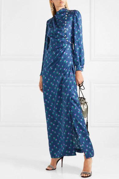 Miu Miu Embellished Silk Jacquard Maxi Dress Net A Portercom