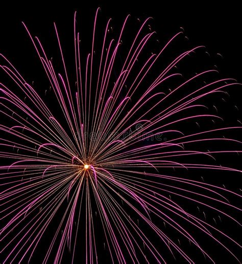 Colorful Sparkle Fireworks In Night Sky Stock Image Image Of