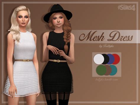 Sims 4 Ccs The Best Mesh Dress By Trillyke