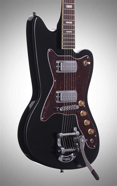 Silvertone Classic 1478 Bk Electric Guitar Gloss Black 792533970119 Ebay