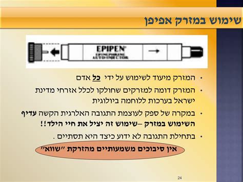 מזרק אפּיפּן אוטומטי הוא מזרק אוטומטי() המשמש להזרקת כמות מדודה של אדרנלין (אפּינפּרין), השימוש באפיפן הוא לרוב במקרה של אנפילקסיס. PPT - תלמידים הסובלים מאלרגיה למוצרי מזון PowerPoint ...