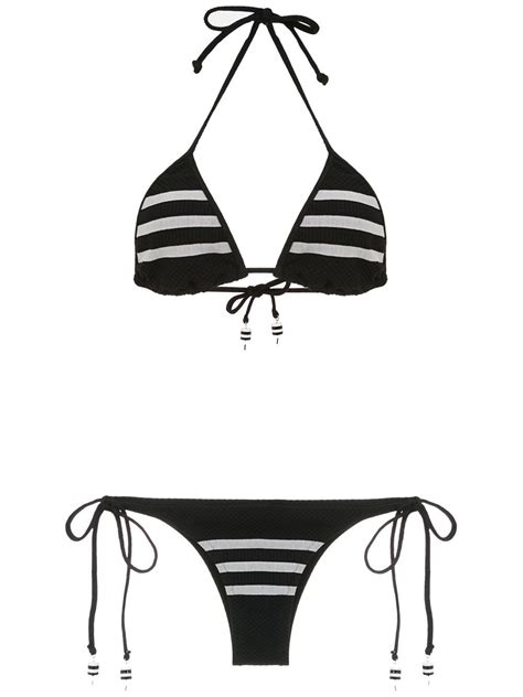 amir slama knitted bikini set farfetch in 2021 knitted bikini bikinis bikini set