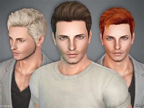 200candd Male Hairstyles By Cazy Sims 3 Emily Cc Finds
