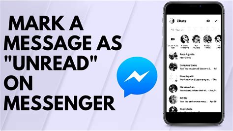 How To Mark As Unread The Read Messages On Messenger How To Mark