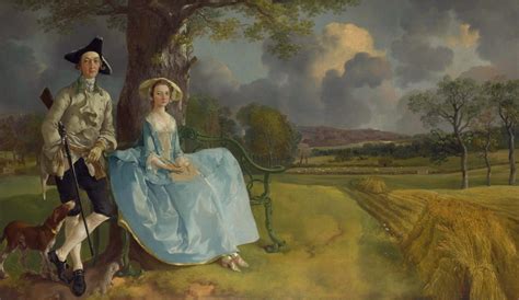 Great British Art Mr And Mrs Andrews By Thomas Gainsborough