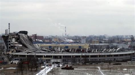 Russia Worker Dies In Sport Stadium Roof Collapse Watch The Intelligencer