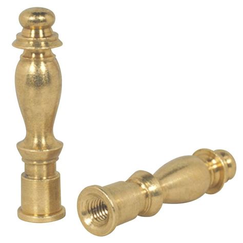 Westinghouse 2 In Solid Brass Lamp Finials 2 Pack 7013000 The Home Depot