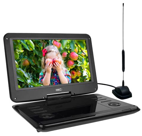 D12hbdt 12inch Portable Dvd Player With Built In Tv Tuner Hkc