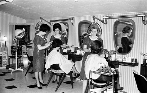 Pin By Rick Locks On The Beauty Shop Vintage Hair Salons Vintage