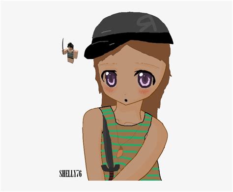 Noob Drawing Anime Roblox Drawing Anime Png Image Transparent Png