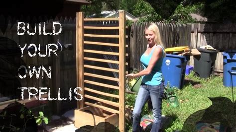 Either way, the trellis is a simple wooden frame with two horizontal supports. How to make a cucumber trellis- Growing cucumbers - YouTube