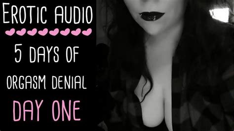 Orgasm Control And Denial Asmr Audio Series Day 1 Of 5 Audio Only