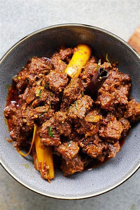 Beef Rendang Easy Food Delicious