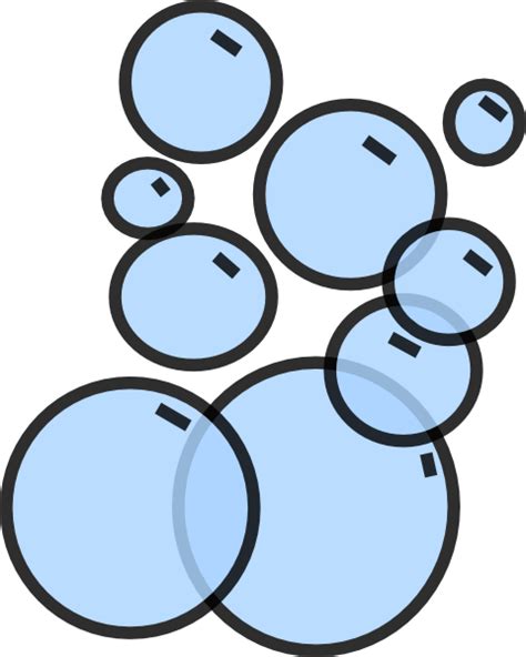 Cartoon Bubbles Transparent Background Clip Art Library