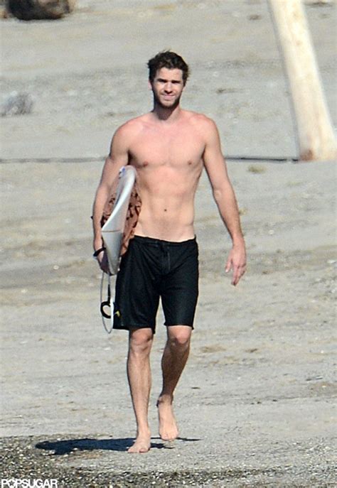 Liam And Chris Hemsworth Shirtless In Costa Rica Pictures Popsugar My Xxx Hot Girl
