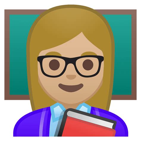 Woman Teacher Emoji Clipart Free Download Transparent Png Creazilla