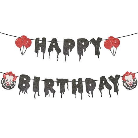 Buy Have A Killer Birthday Banner Horror Movie Penny Theme Wise