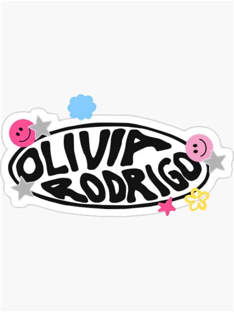 Olivia Rodrigo Sour Logo Sticker For Sale By Sunnyaesthetic Redbubble