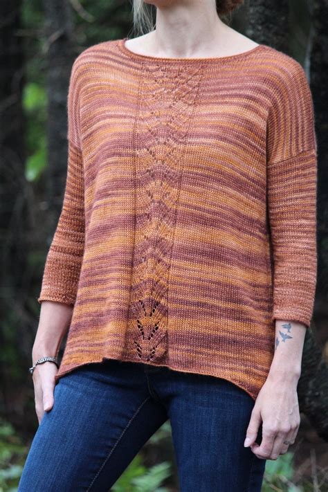 Autumn Breeze free sweater pattern | Sweater pattern, Knitting patterns free sweater, Sweater ...