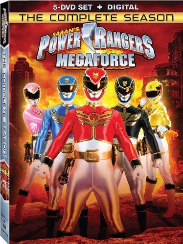 Power Rangers Megaforce The Complete Season Dvd Digital