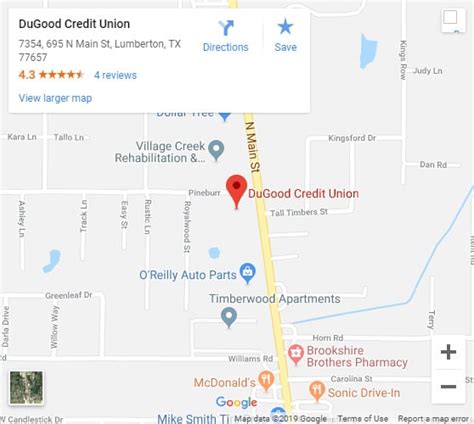 Dugood Federal Credit Union Branch In Lumberton Texas