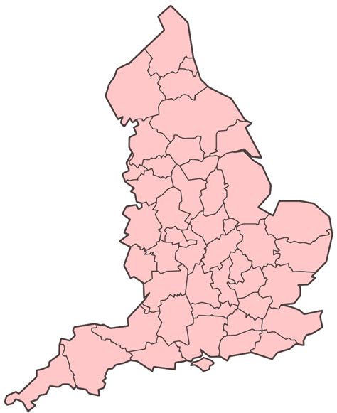 Ceremonial Counties Of England