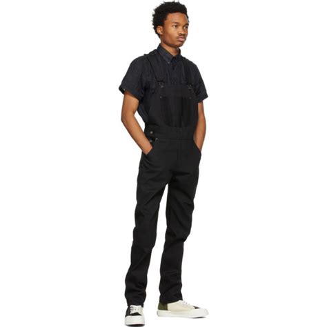 Naked And Famous Denim Ssense Exclusive Black Selvedge Weird Guy