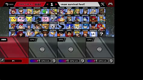 Super Smash Flash All Characters And Alternate Costumes Youtube