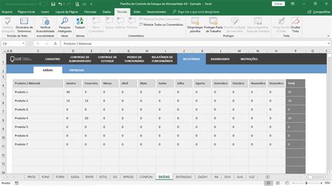 25 Planilha Controle De Estoque Almoxarifado Excel Tips Viden