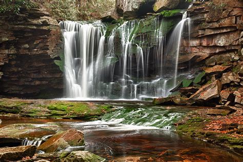 Elakala Falls In West Virginia Photograph By Steven Heap