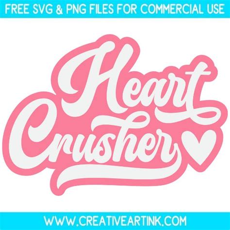 Heart Crusher Svg Free Svg Files