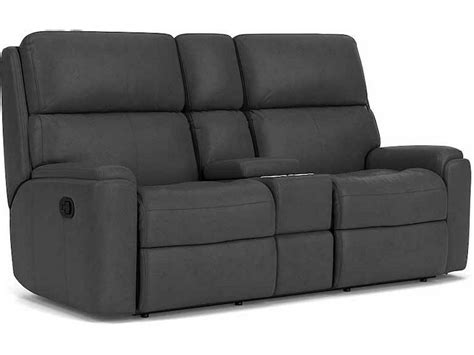 Flexsteel Furniture 3904 601 Rio Reclining Loveseat With Console