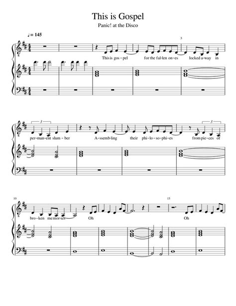 Today we will be looking at different types of piano chords. This is Gospel (Piano Version) | MuseScore | This is gospel piano, Gospel, Sheet music