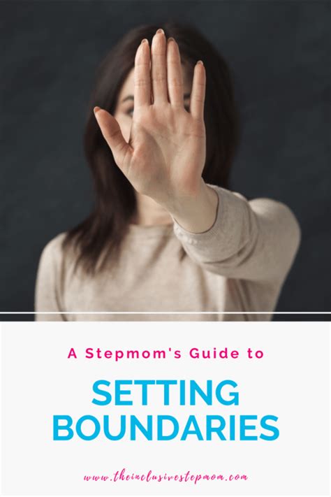 A Stepmoms Guide To Setting Boundaries The Inclusive Stepmom Step Moms Setting Boundaries