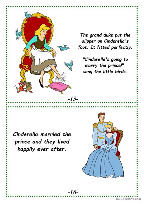 Cinderella A Fairy Tale English Esl Worksheets Pdf And Doc