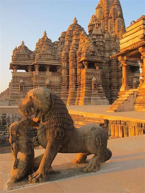 Kandariya Mahadeo Temple Khajuraho Maddhyapradesh India Places