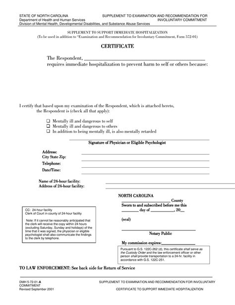 Form Dmh5 72 01 A Fill Out Sign Online And Download Printable Pdf