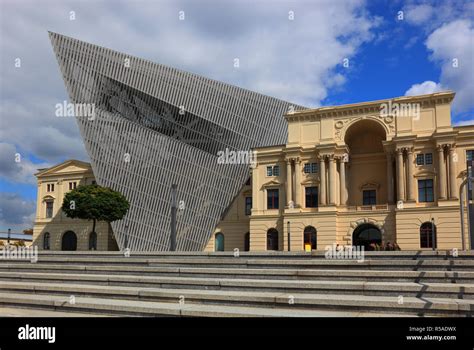 Bundeswehr Military History Museum Main Building With Wedge Sculpture