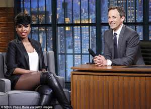 Jennifer Hudson In Fishnets And Thigh High Boots As She Promotes Album