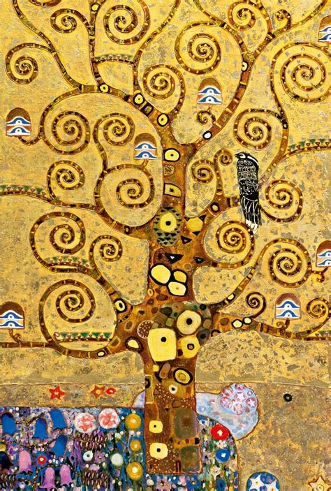 Fototapete Tree Of Life 115x175 Gustav Klimt Baum Des Lebens Giant