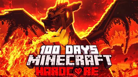I Survived 100 Days As A Dragon In Hardcore Minecraft Realtime Youtube Live View Counter 🔥