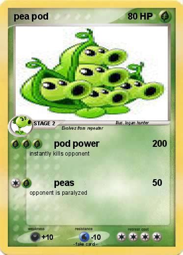 Pokémon Pea Pod 20 20 Pod Power My Pokemon Card
