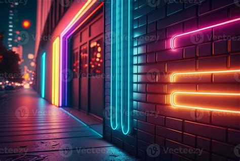 Realistic Neon Light Background 23281923 Stock Photo At Vecteezy