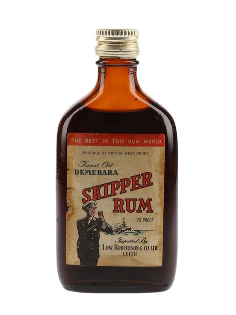 Skipper Finest Old Demerara Rum Lot 118213 Buysell Rum Online