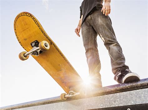 A flat, narrow board with two small wheels under each end, which a person stands on and moves…. How to Clean Skateboard Bearings